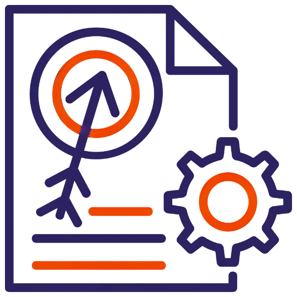 Target symbol is in business website