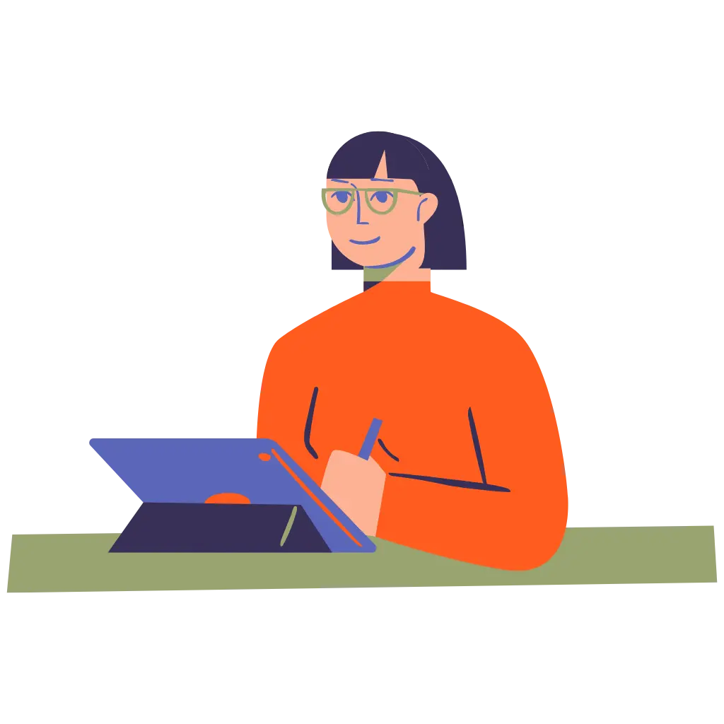 Woman creats E-commerce Website