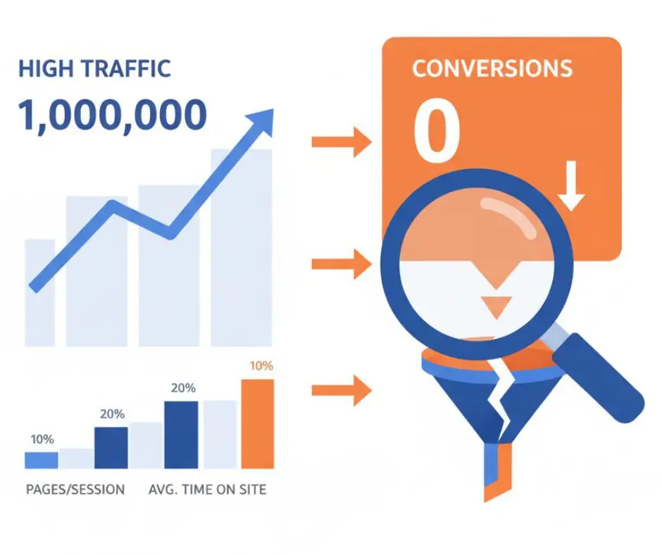 Why Website Is Not Getting Clients (Even If It Looks Professional)